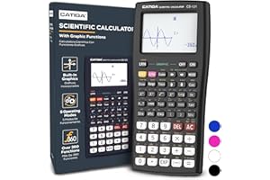 CATIGA Scientific Calculator with Graphic Functions, Multiple Modes with Intuitive Interface, Perfect for Beginner and Advanced Courses, High School or College, CS-121