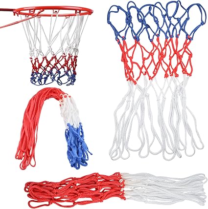 Mini Basketball Replacement Net - 6 Loop All-Weather Anti-Whip Net For 8-10.25 Inch Rims
