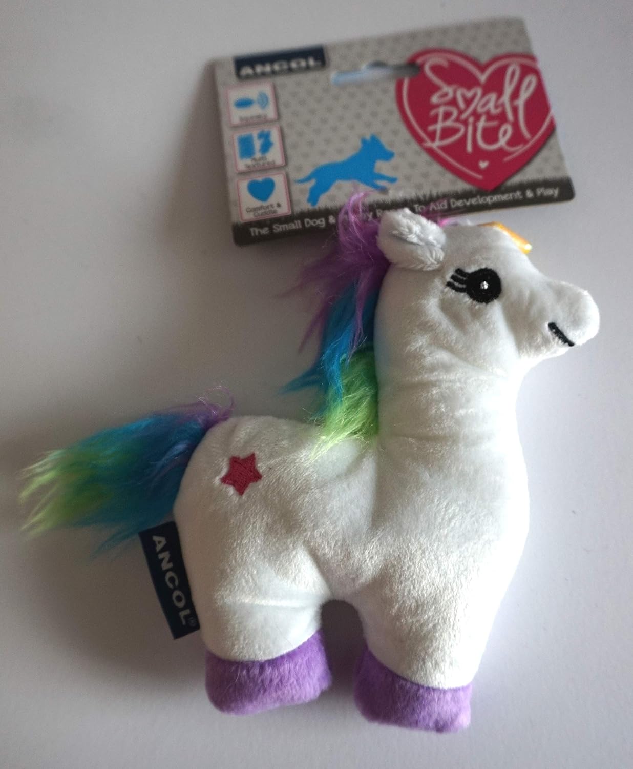 Fluval Small Bite Unicorn Dog Toy, 1 kg Amazon.co.uk Pet Supplies