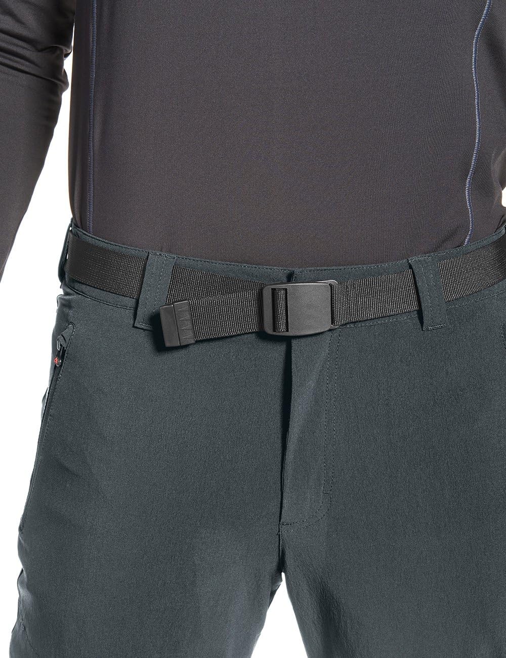 maier sports Men's Oberjoch Hiking Pants, Lined Outdoor Pants, Elastic Trekking Pants Graphite, 38W / 35L - Image 4