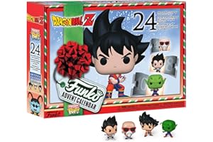 Funko Advent Calendar: Dragon Ball Z - Goku - 24 Days of Surprise - Collectible Vinyl Mini Figures - Mystery Box - Gift Idea - Holiday Xmas for Girls, Boys & Kids - Christmas Countdown