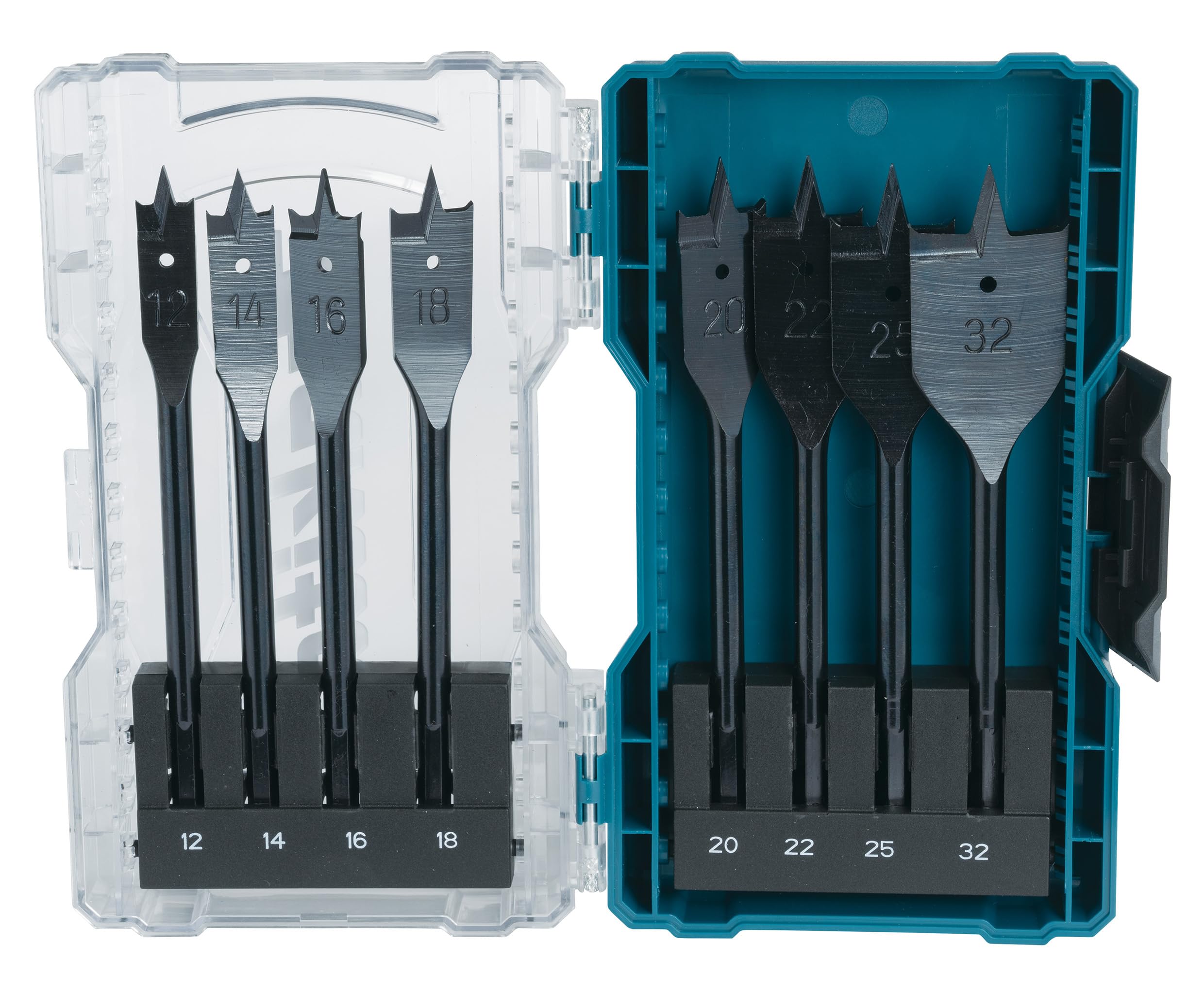 Makita E-08698 8 Piece Flat Bit Set