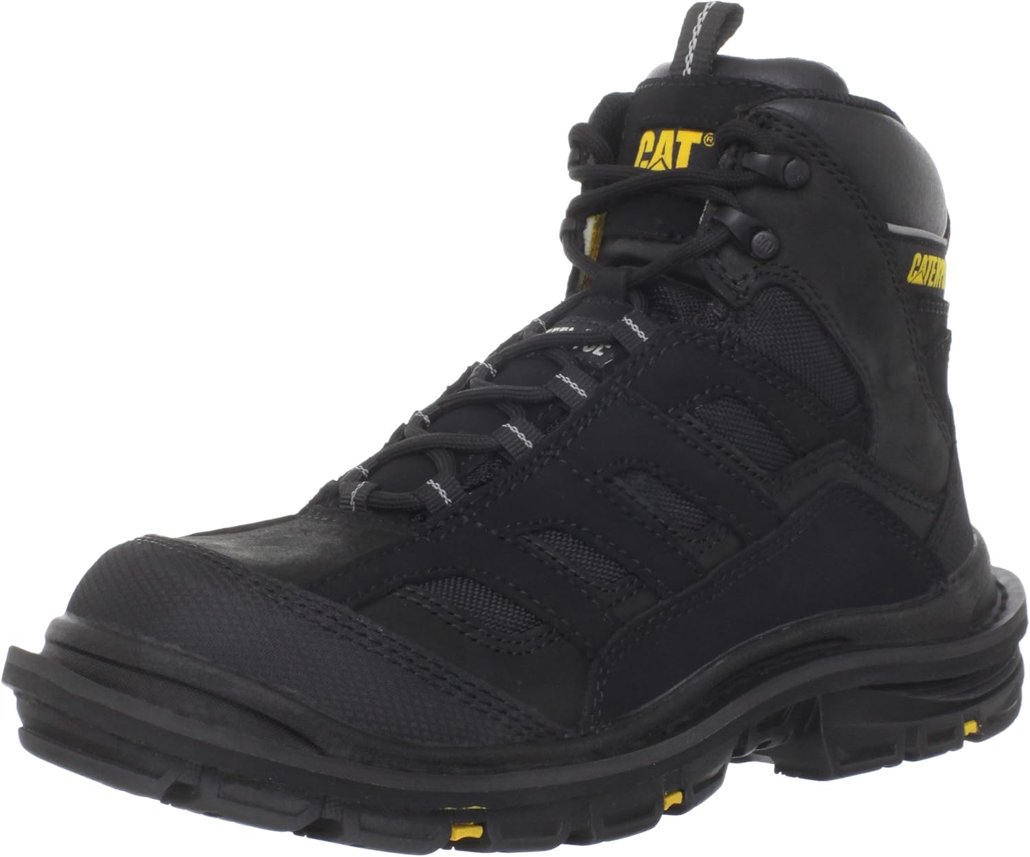 Caterpillar Men's Actuator Steel Toe Walking Shoe,Black,8.5