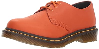 orange dr martens shoes