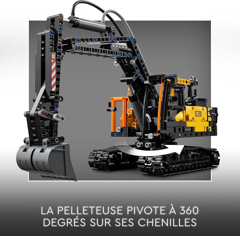 Technic Camion Volvo FMX et Pelleteuse électrique EC230-42175