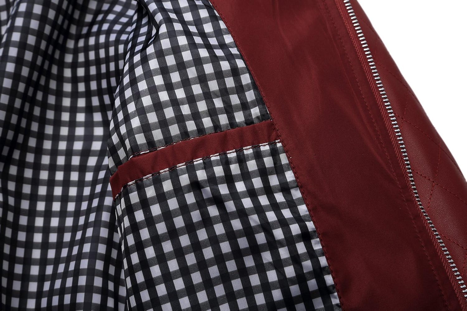 Tanming Men's Color Block Slim Casual Thin Lightweight Bomber Jacket at  Men’s Clothing store