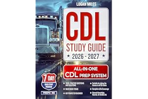 CDL Study Guide: All-in-One Test Prep System - 47 Full Exams with 2800+ Practice Questions & Detailed Answers – 7-Day Quick S