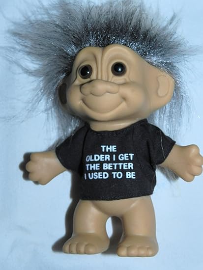 troll doll grey hair