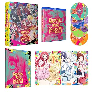 Amazon Com Zombie Land Saga Season One Blu Ray Amanda Lee Brina Palencia Bryn Apprill Caitlin Glass Dawn M Bennett Jad Saxton Movies Tv