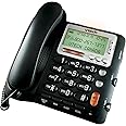 VTech CD1281 Corded Big Button Telephone with Speakerphone, Volume Boost, Caller ID, Desk or Wall Mount (Not Answering Machin