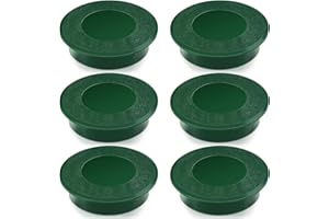 Glimin 6 Pcs Golf Hole Cup Covers Putting Green Cup Golf Practice Training Aids Hole Covers for Yard Garden Backyard Game Ball Outdoor Activities