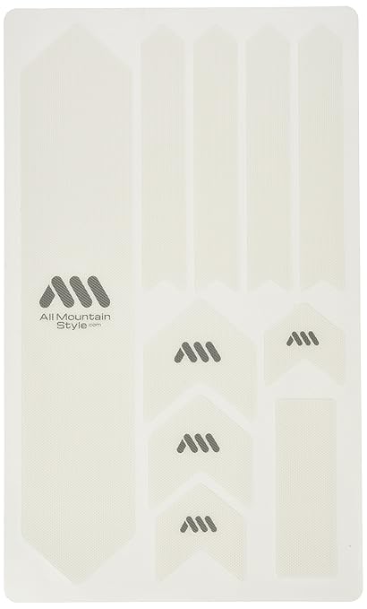 title=All mountain style, Kit di protezione ingranaggi bicicletta, Bianco