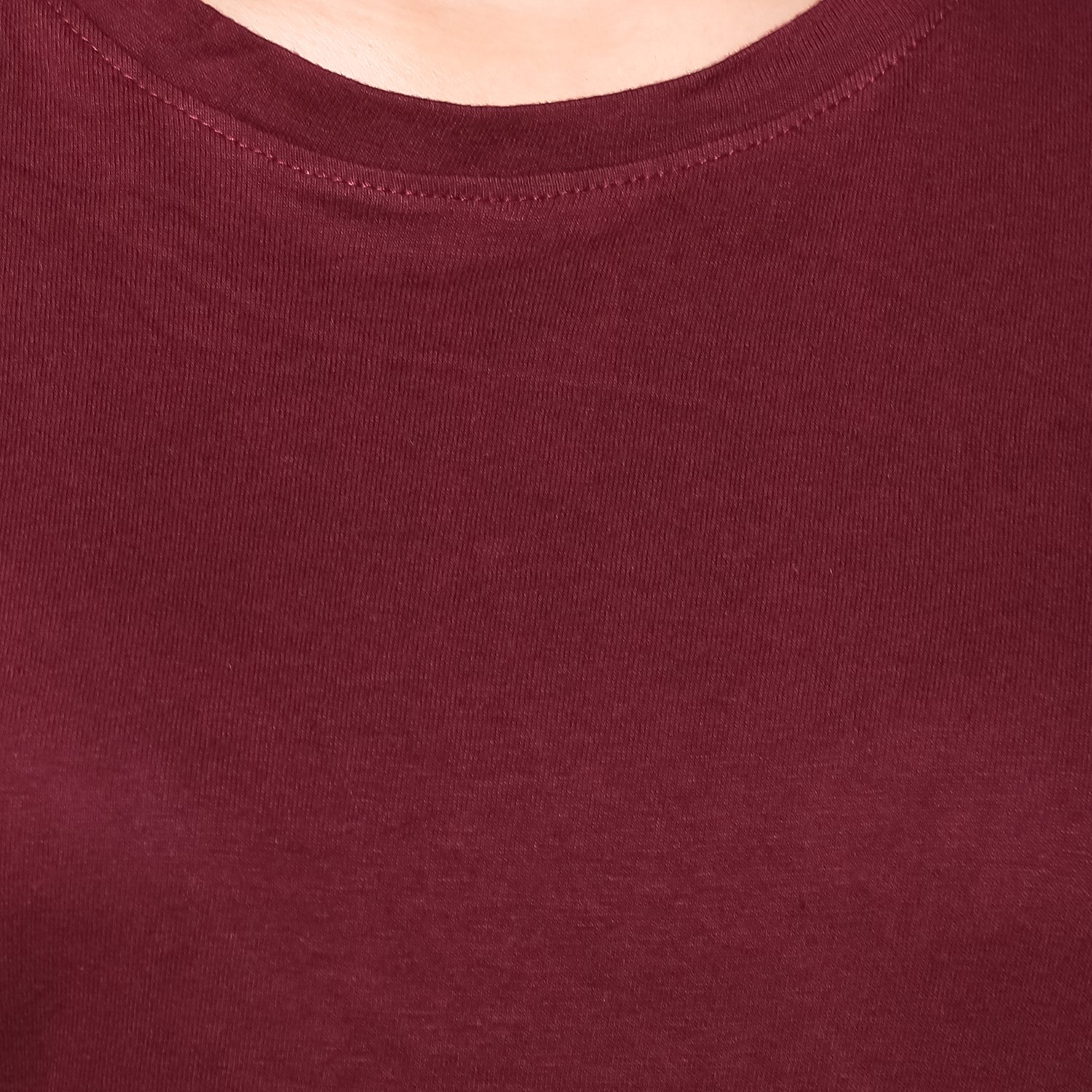easy 2 wear women's cotton casual t-shirts (b0797sth3t, maroon)