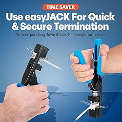 Everest 90° Angled RJ45 Cat6 Keystone Jacks