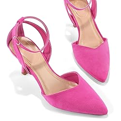 mysoft Women's Pumps Shoes Pointed Toe Kitten Low