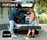 VISULAPEX 80” 4K HD Fiberglass Projector Screen with Tripod - Portable view 5
