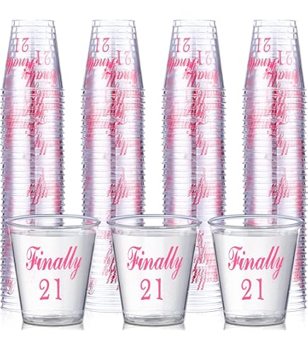 Silver Glitter 21st Birthday Banner - Funny 'I'm 21 Bitches' Party Decor
