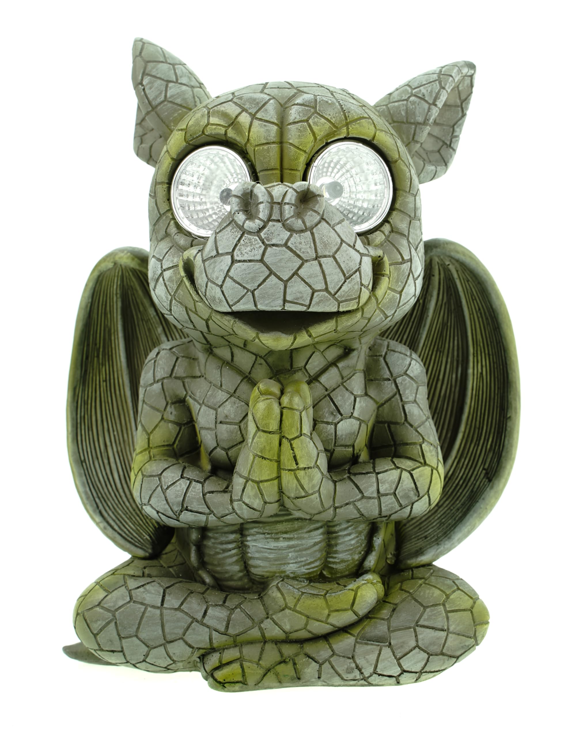 Kremers Schatzkiste Yoga Solar Garden Dragon Meditating Dragon Solar LED Gift