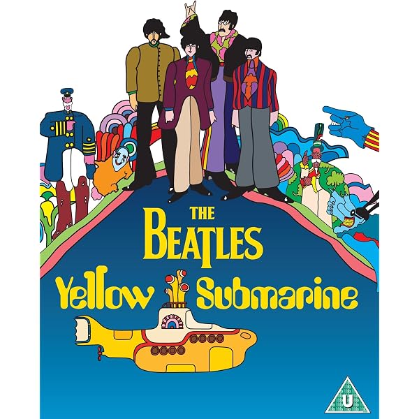 Boîtier a lunettes pliable - The Beatles Yellow Submarine