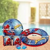 Bestway Spider-Man Swimming Pool Set 20 Inch Beach Ball Arm Bands Goggles Swim view 3