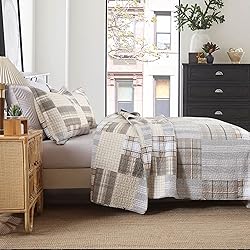 PANGUSHAN Quilts Sets King Size,100% Cotton King