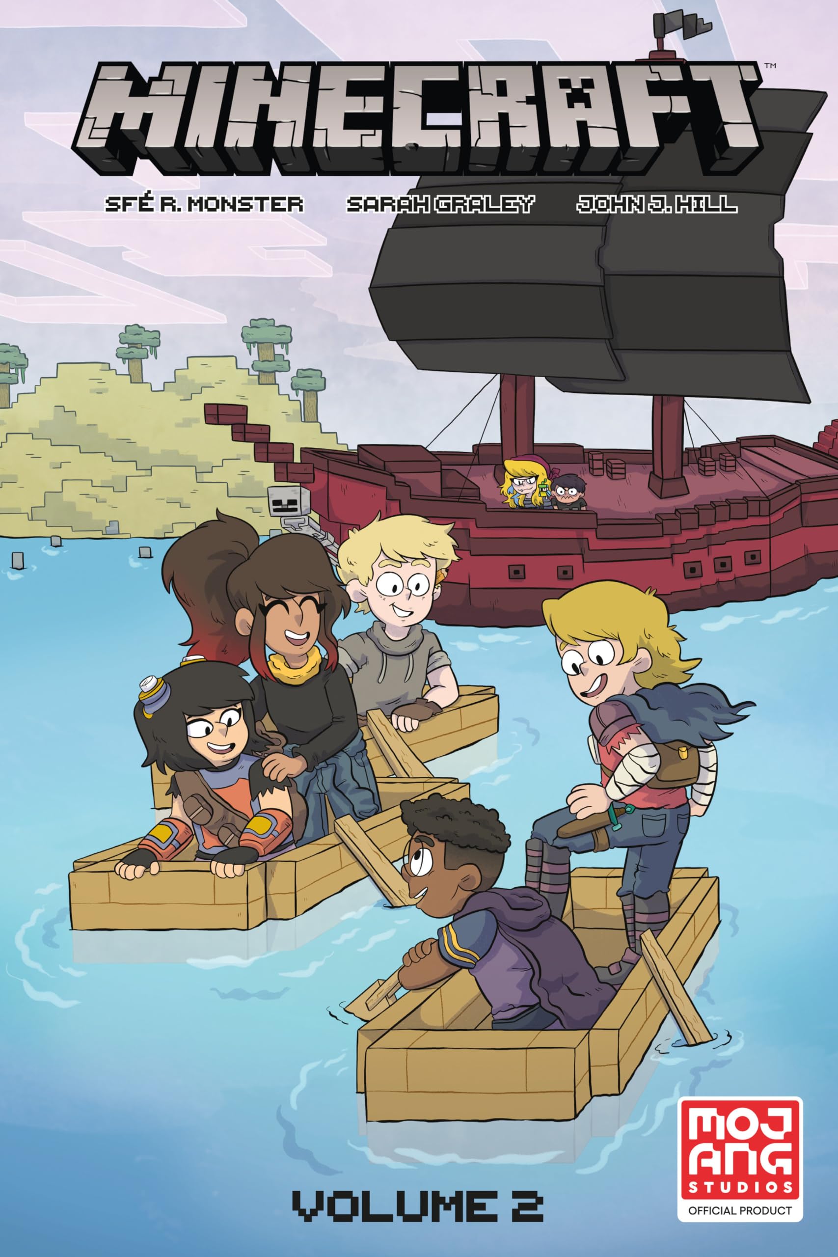 Minecraft Volume 2 (Graphic Novel) (Minecraft, 2) Minecraft Volume 2 (Graphic Novel) (Minecraft, 2) Paperback Kindle Library Binding
