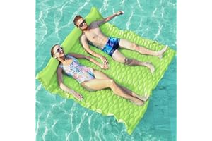 Jasonwell Floating Mat Pool Floats - Giant Inflatable Pool Float Lake Raft Lounge Floating Water Mat for Swimming Pool Floati