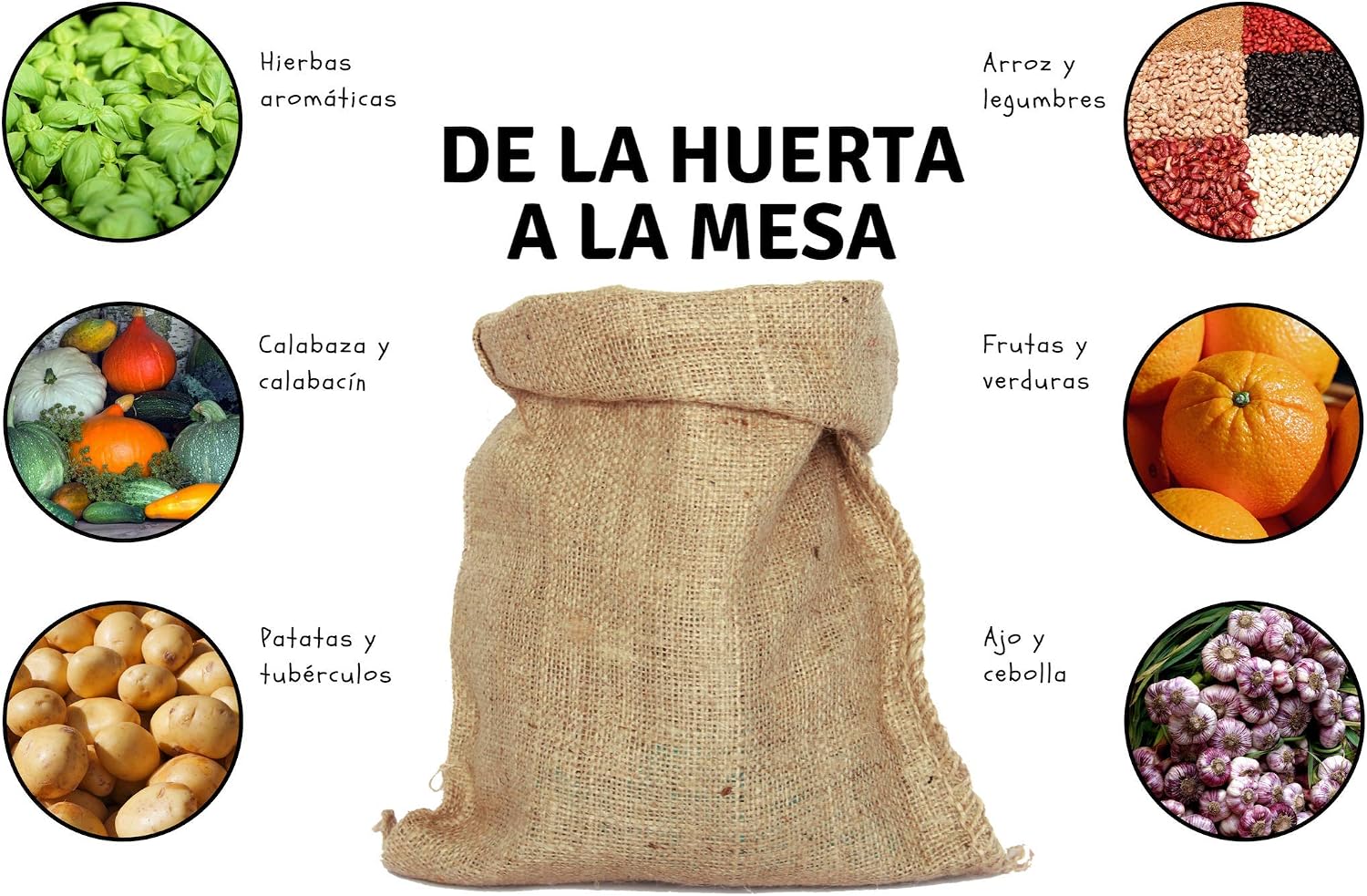 TBG Saco de Yute 100% Natural - Pack 3 Bolsas Ecológicas. Ideal ...