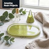 Hemway Olive Green Microfine Glitter 100g for Resin Nails Crafts view 5