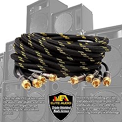 Elite Audio EA-PRO12 Professional Grade 12ft. 2-Ch