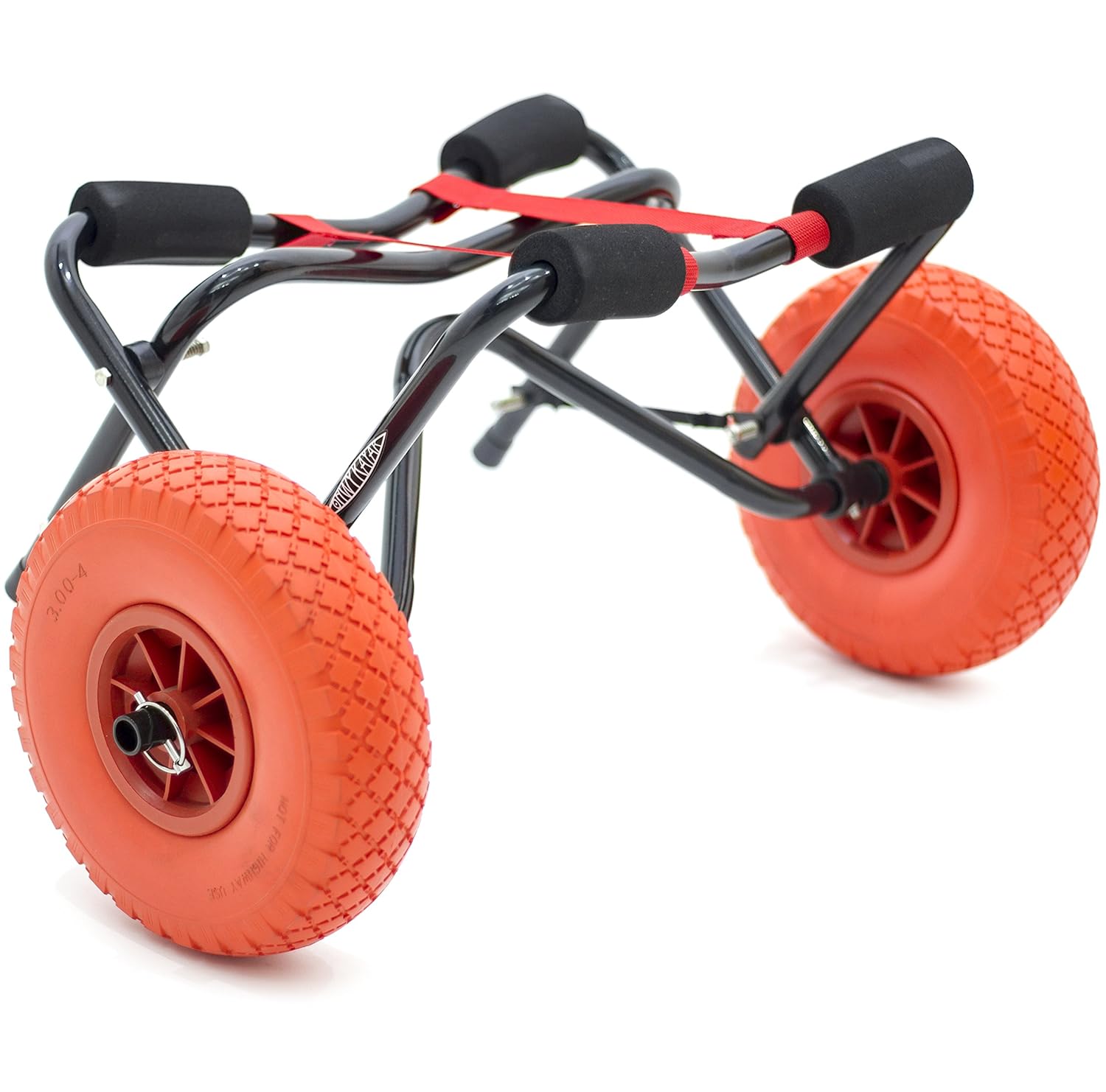 Conwy Kayak Foldable Canoe Cart Trolley 120kg Load Puncture Proof Tyres