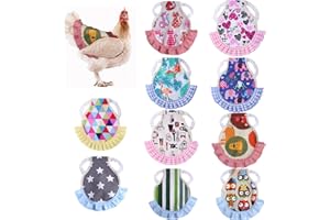 WaterYalan Chicken Saddle, Hens Apron, Poultry Saver, Chicken Back Protector，Chicken clothes