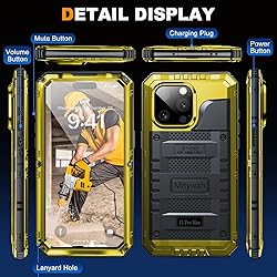 Mitywah Waterproof Case for iPhone 15 Pro