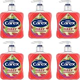 Carex Fun Edition Fizzy Watermelon Hand Wash 6 x 250ml antibacterial
