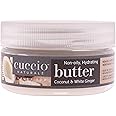 Cuccio Naturale Butter Babies - Ultra-Moisturizing, Renewing Scented Body Cream - Deep Hydration For Dry Skin Repair - Made With All Natural Ingredients - Tower Coconut & White Ginger - 1.5 Oz