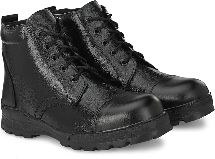 Buy Police Shoes for Men Black at Amazon.in