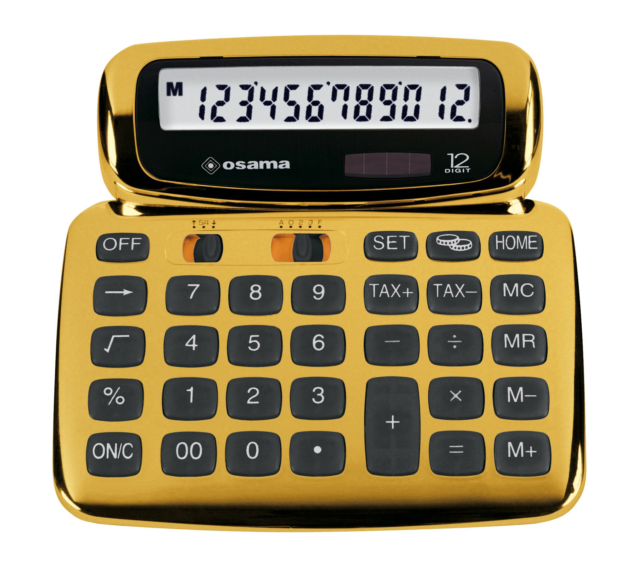 Calculator Design Soft, 12 Digits Gold