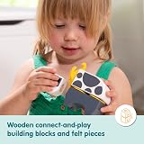 Melissa & Doug Blockables Farm Snap And Play 56 Pcs Wooden Building Set view 7
