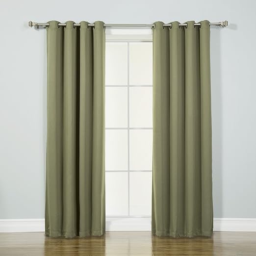 Amazon Com Best Home Fashion Basic Thermal Insulated Blackout