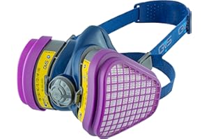 GVS SPR473 Elipse OV/AG-P100 Mask for Acidic/Organic Gases and Vapours, M/L