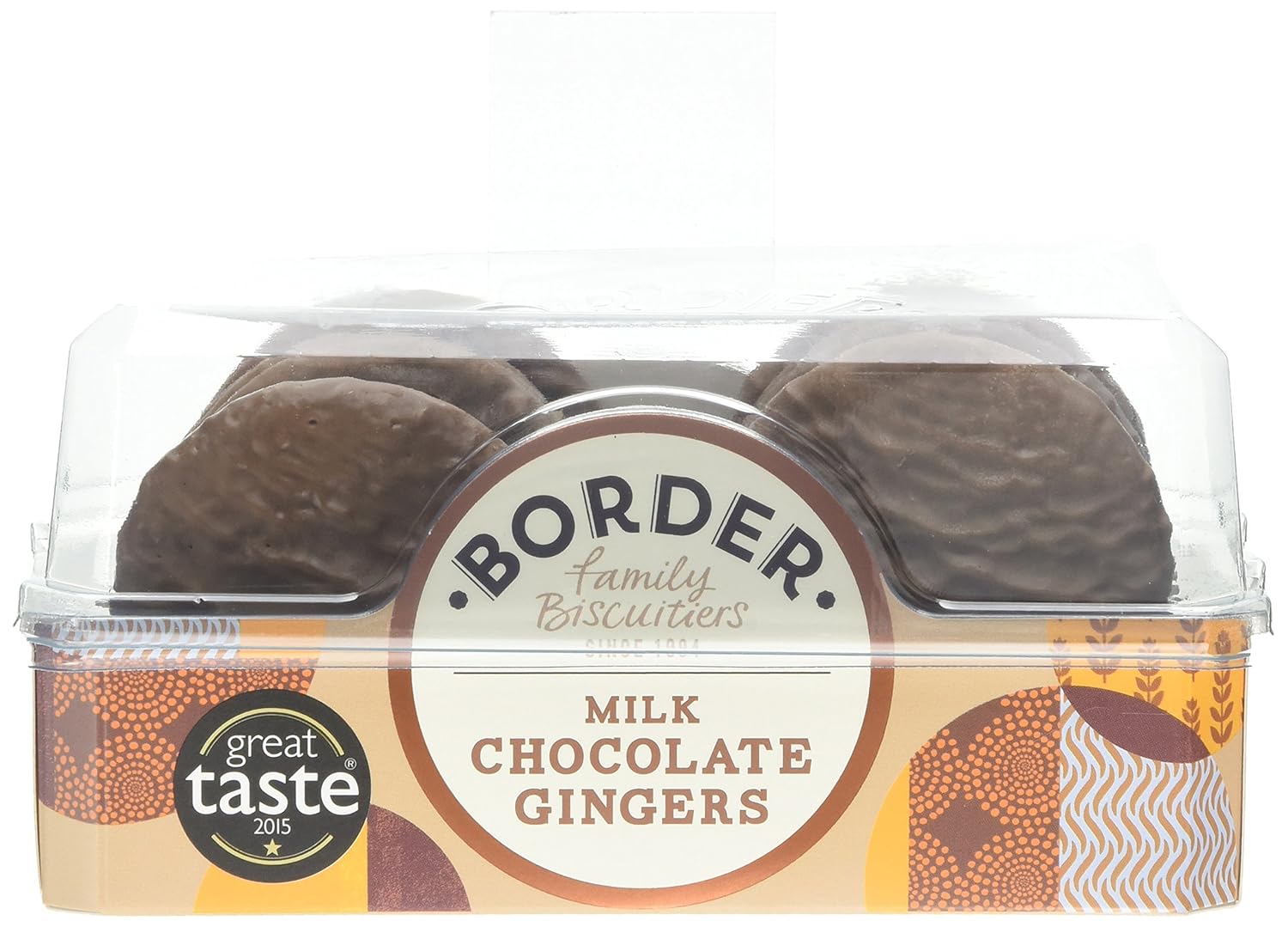 Border Biscuits Milk Chocolate Gingers 175 G (Pack of 6) Amazon.co.uk