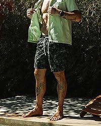 Huckberry Wellen Performance Lined Swim Trunks