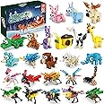 Advent calendar 2025-Building Blocks 24pcs,Christmas countdown calendar,24 days of Christmas Advent calendar, Christmas building blocks,Christmas gifts for kids girls boys