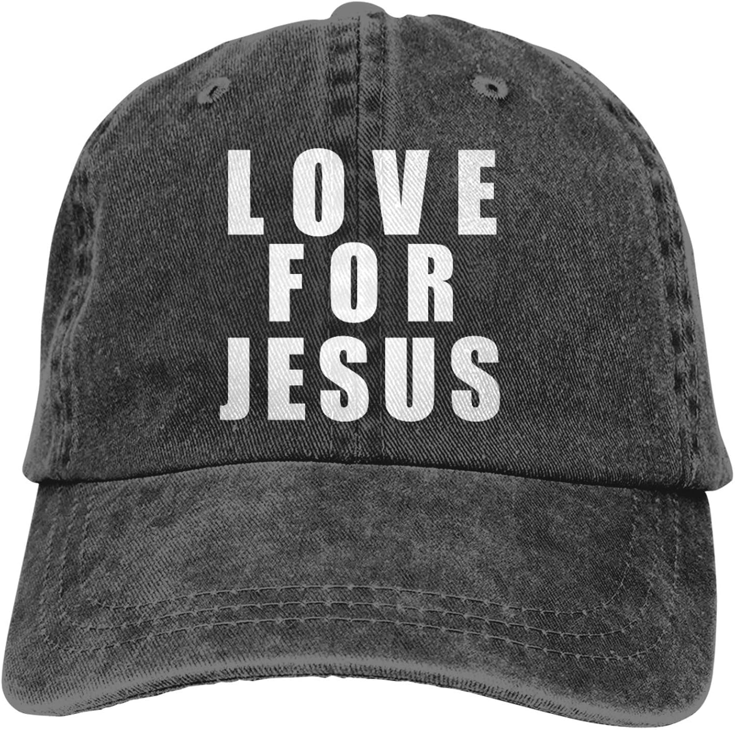 Jesus Loves You Baseball Cap,Adjustable Trucker hat for Travel Cycling