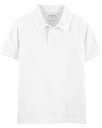 Osh Kosh Little Boy's Short Sleeve Uniform Polo