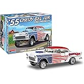 Revell 14519 1955 Chevrolet Bel Air Street Machine 2N1 1:24 Scale 92-Piece Skill Level 4 Model Car Building Kit
