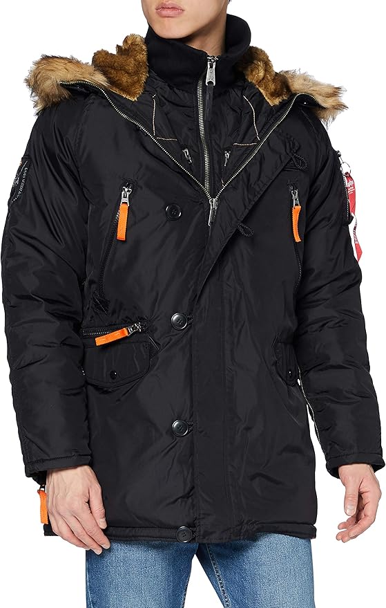 pps n3b down jacket black