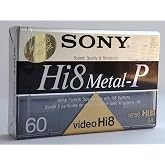 Sony Hi8/Digital8 Metal Particle Video Cassette