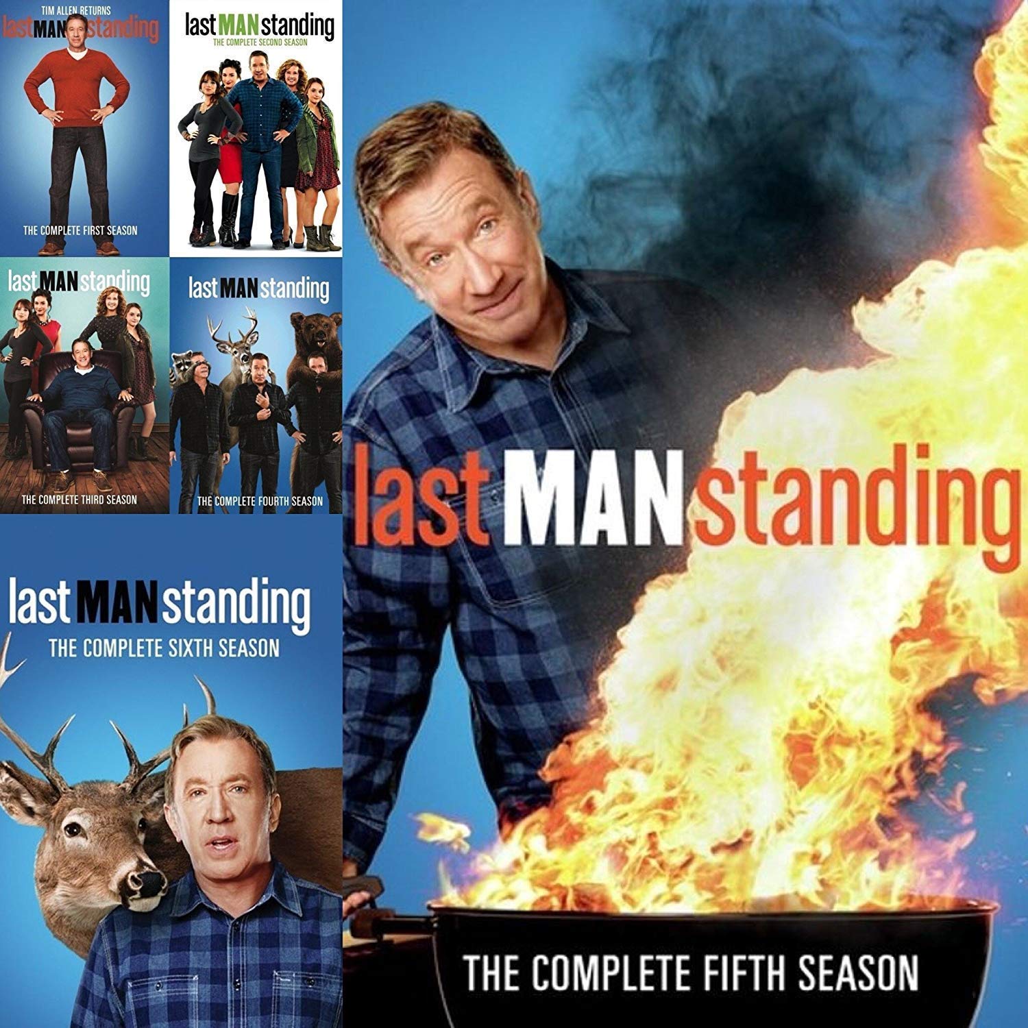 Amazon Com Last Man Standing The Complete Seasons 1 6 Dvd Movies Tv