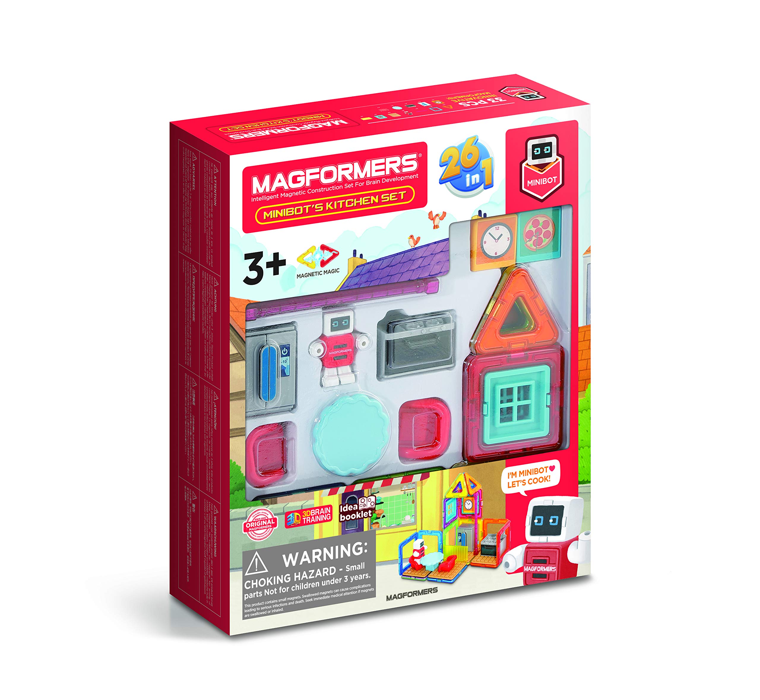 MAGFORMERS Minibot's Kitchen Set 278-62